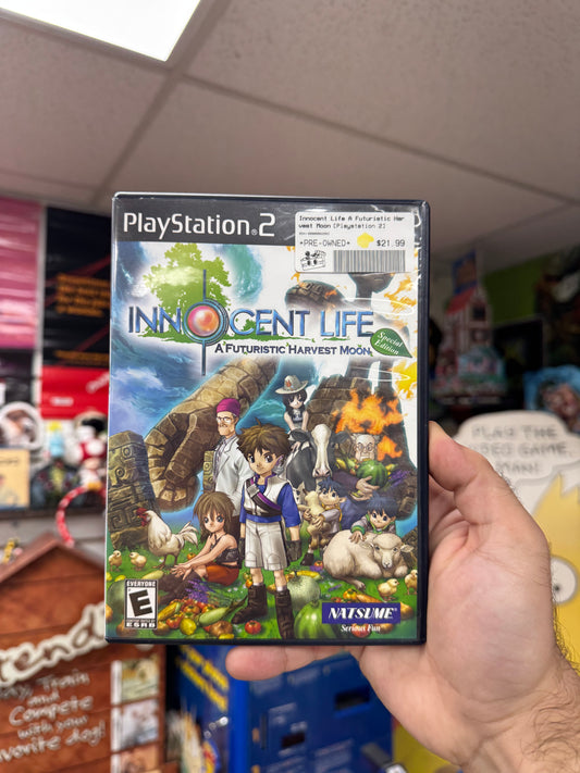 Innocent Life A Futuristic Harvest Moon - PS2 CiB