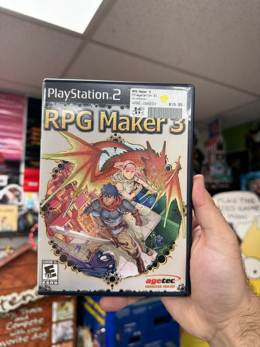 RPG Maker 3 - PS2 CiB