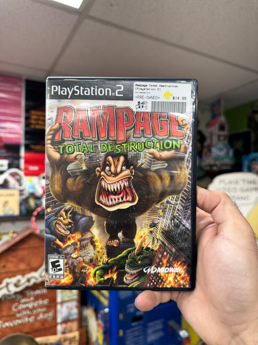 Rampage Total Destruction - PS2 CiB