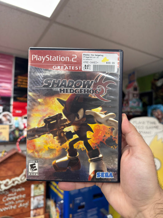 Shadow the Hedgehog [Greatest Hits] - PS2 Boxed