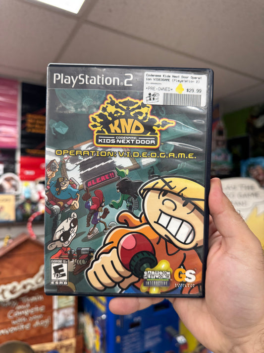 Codename Kids Next Door Operation VIDEOGAME - PS2 Boxed