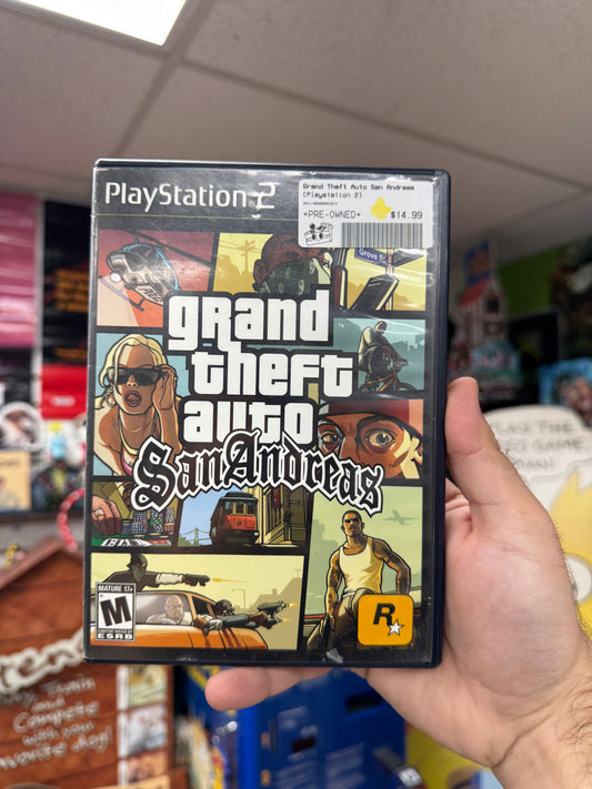 Grand Theft Auto: San Andreas - PS2 Boxed