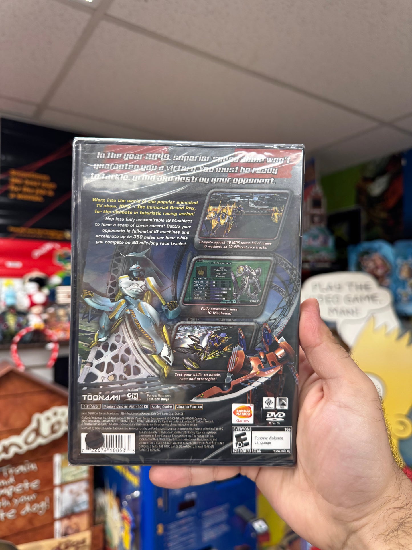 IGPX: Immortal Grand Prix - PS2 Sealed