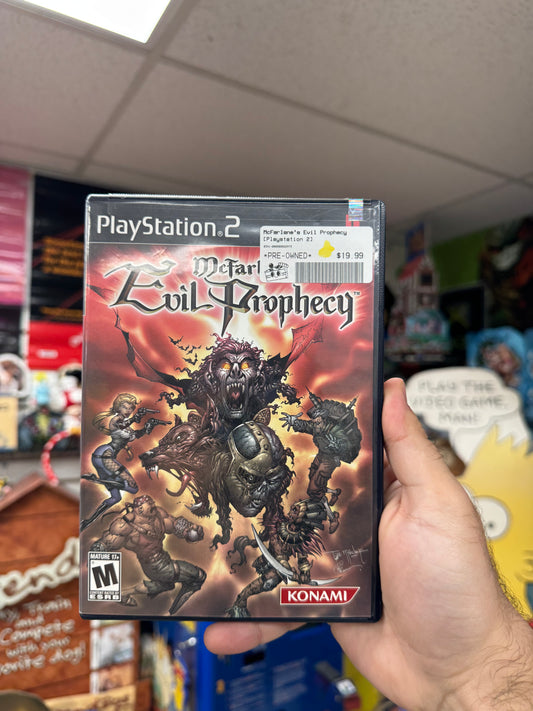 McFarlane's Evil Prophecy - PS2 Sealed