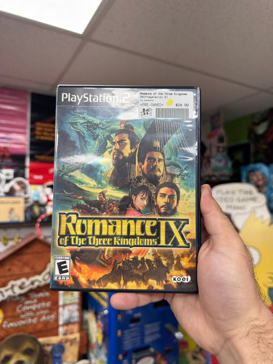 Romance of the Three Kingdoms IX - PS2 CiB