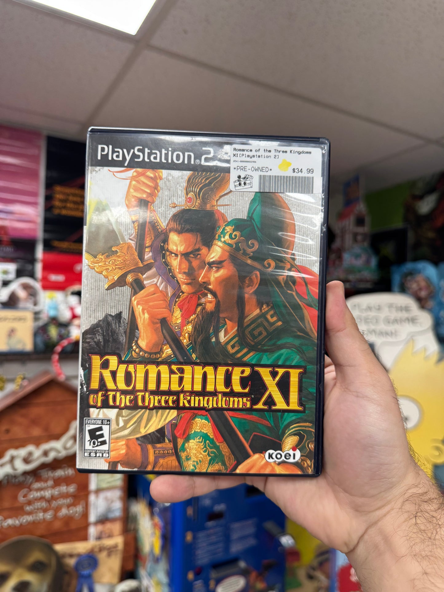 Romance of the Three Kingdoms XI - PS2 CiB
