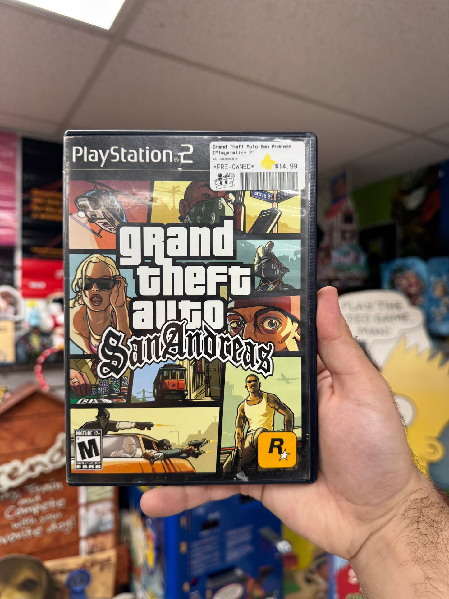 Grand Theft Auto San Andreas - PS2 CiB