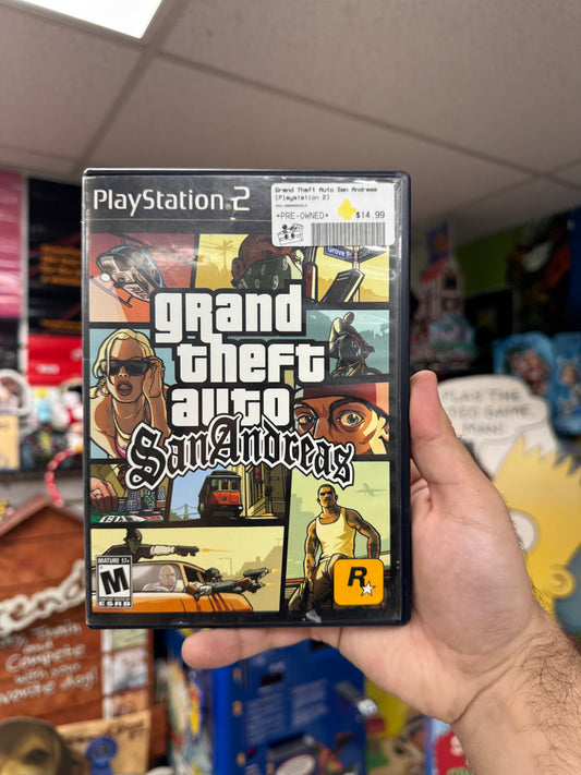 Grand Theft Auto San Andreas - PS2 CiB