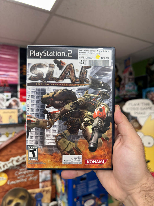 SLAI Steel Lancer Arena International - PS2 CiB