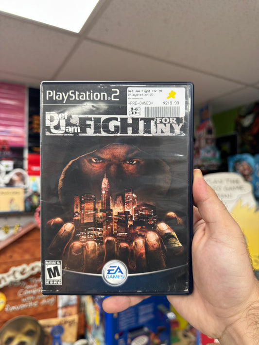 Def Jam Fight For NY - PS2 CiB