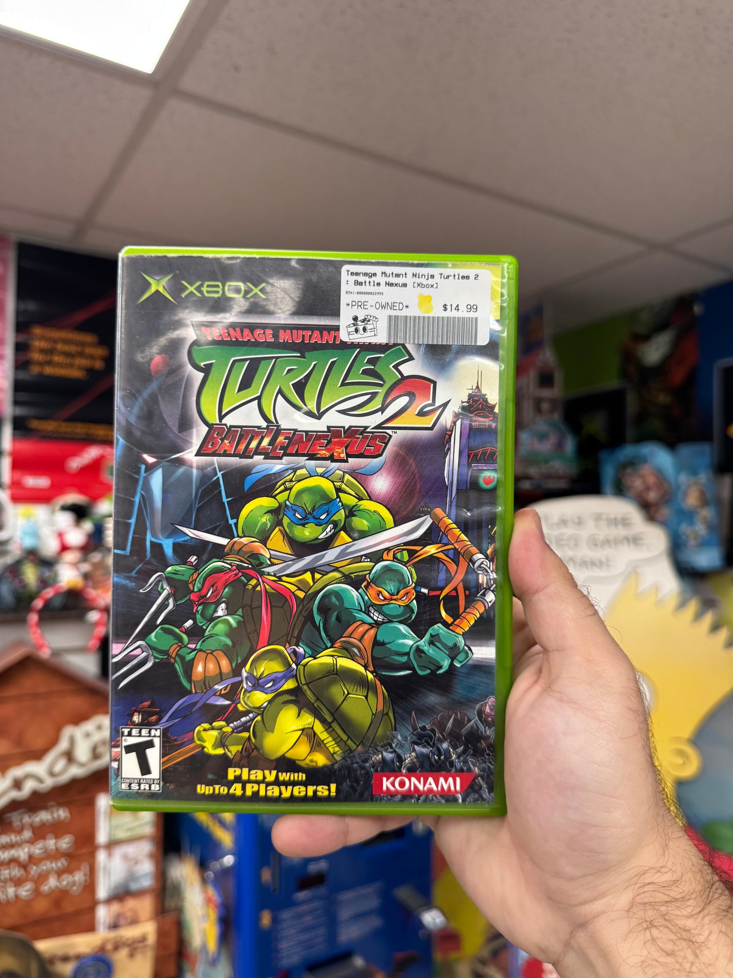 Teenage Mutant Ninja Turtles 2: Battle Nexus - Xbox CiB