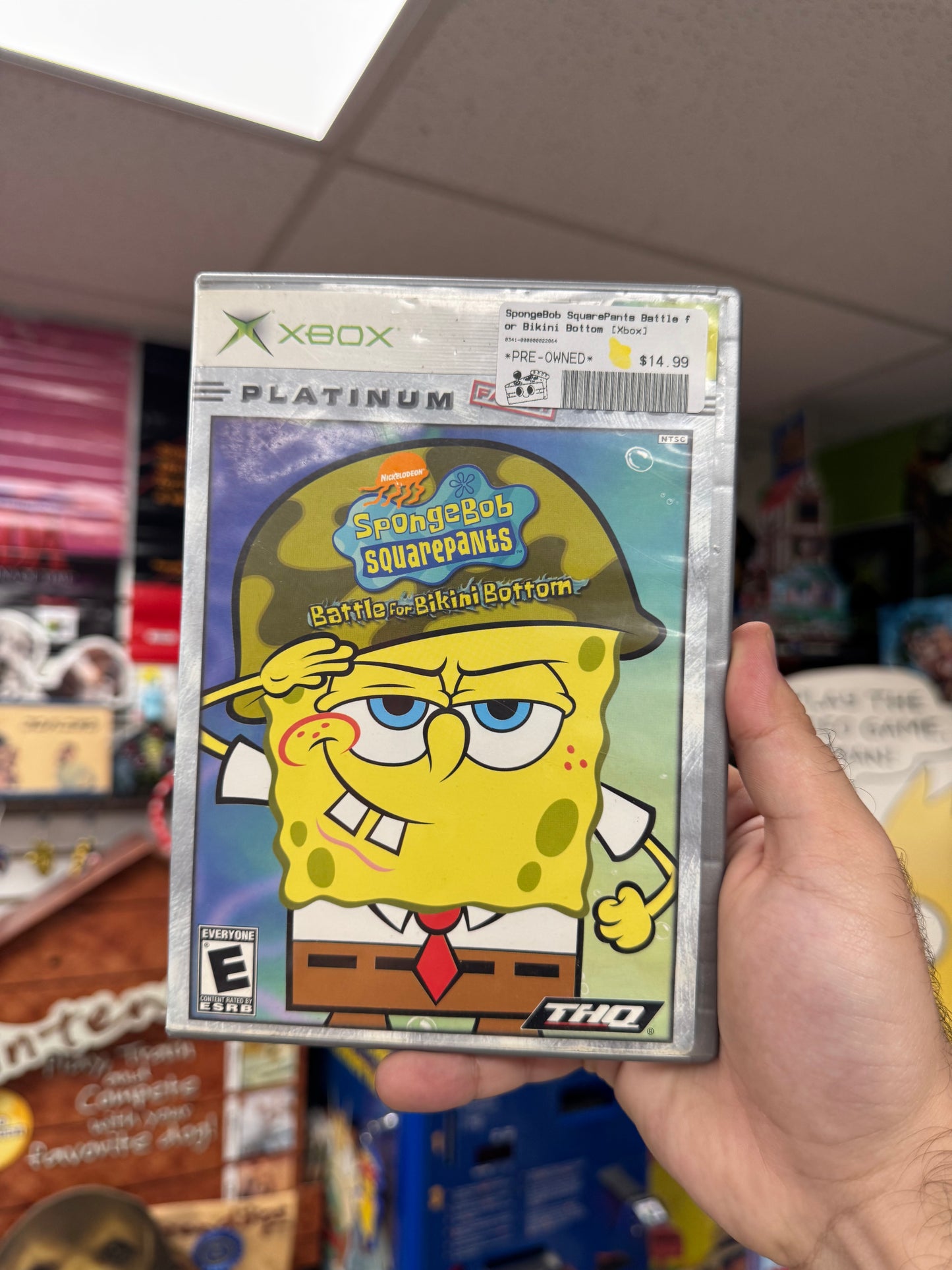Spongebob Squarepants: Battle for Bikini Bottom - Xbox Boxed