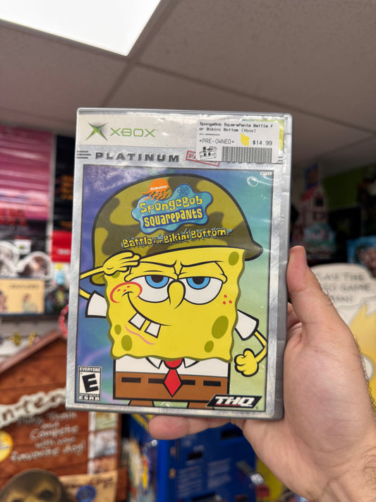 Spongebob Squarepants: Battle for Bikini Bottom - Xbox Boxed