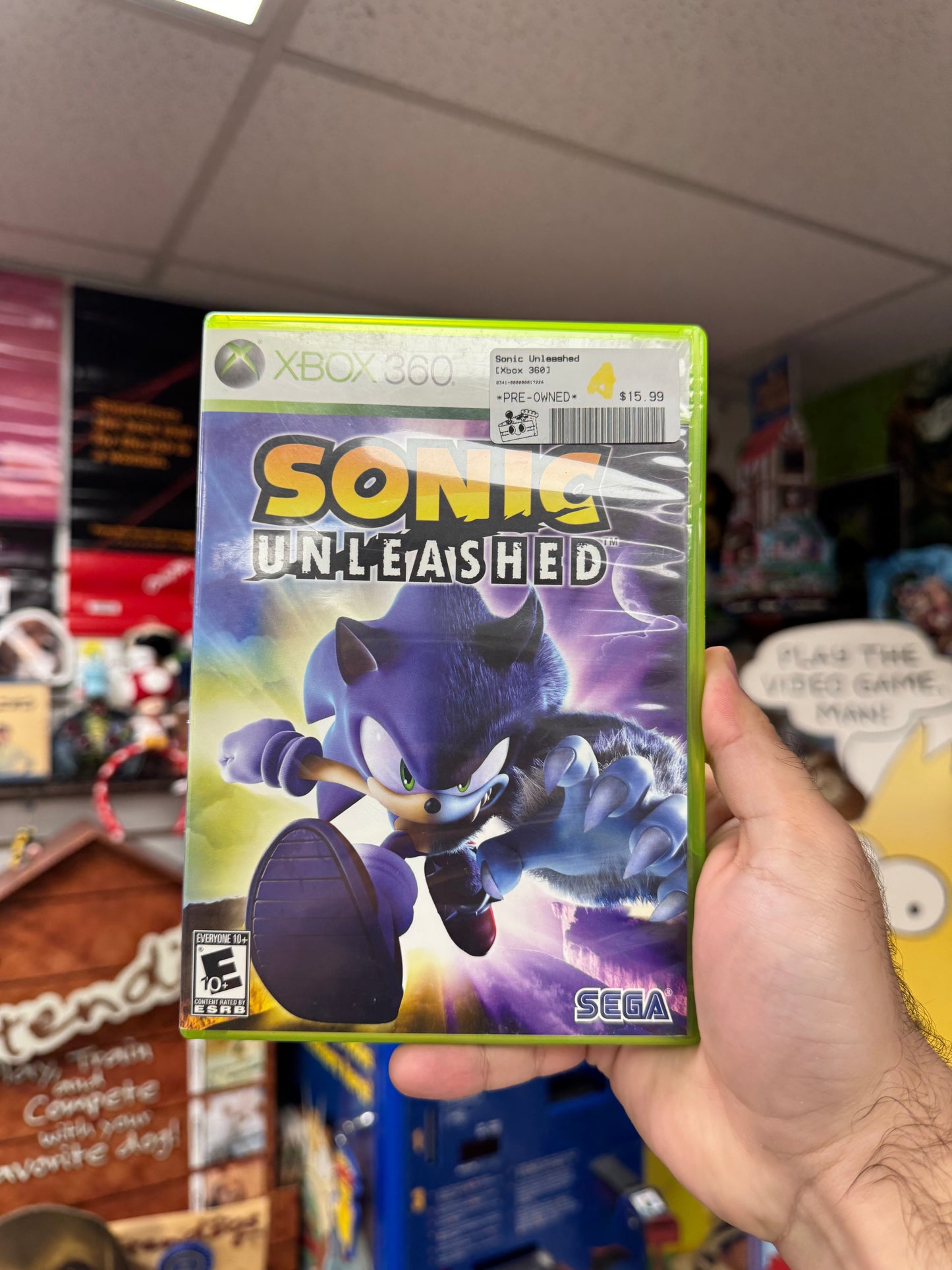 Sonic Unleashed - Xbox 360 CiB