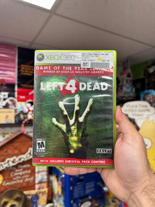 Left 4 Dead Game of the Year Edition - Xbox 360 CiB