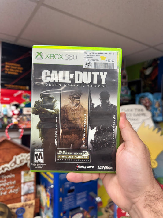 Call of Duty Modern Warfare Trilogy - Xbox 360 CiB