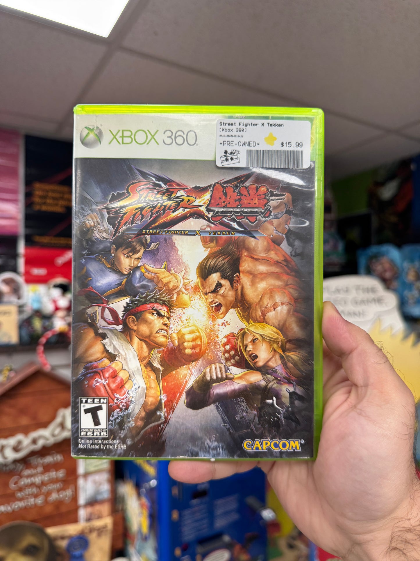 Street Fighter x Tekken - Xbox 360 Boxed