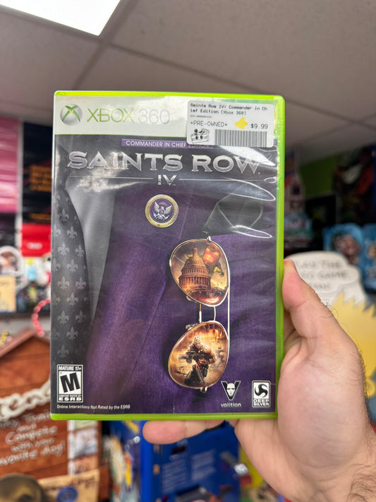Saints Row IV: Commander in Chief Edition - Xbox 360 Boxed