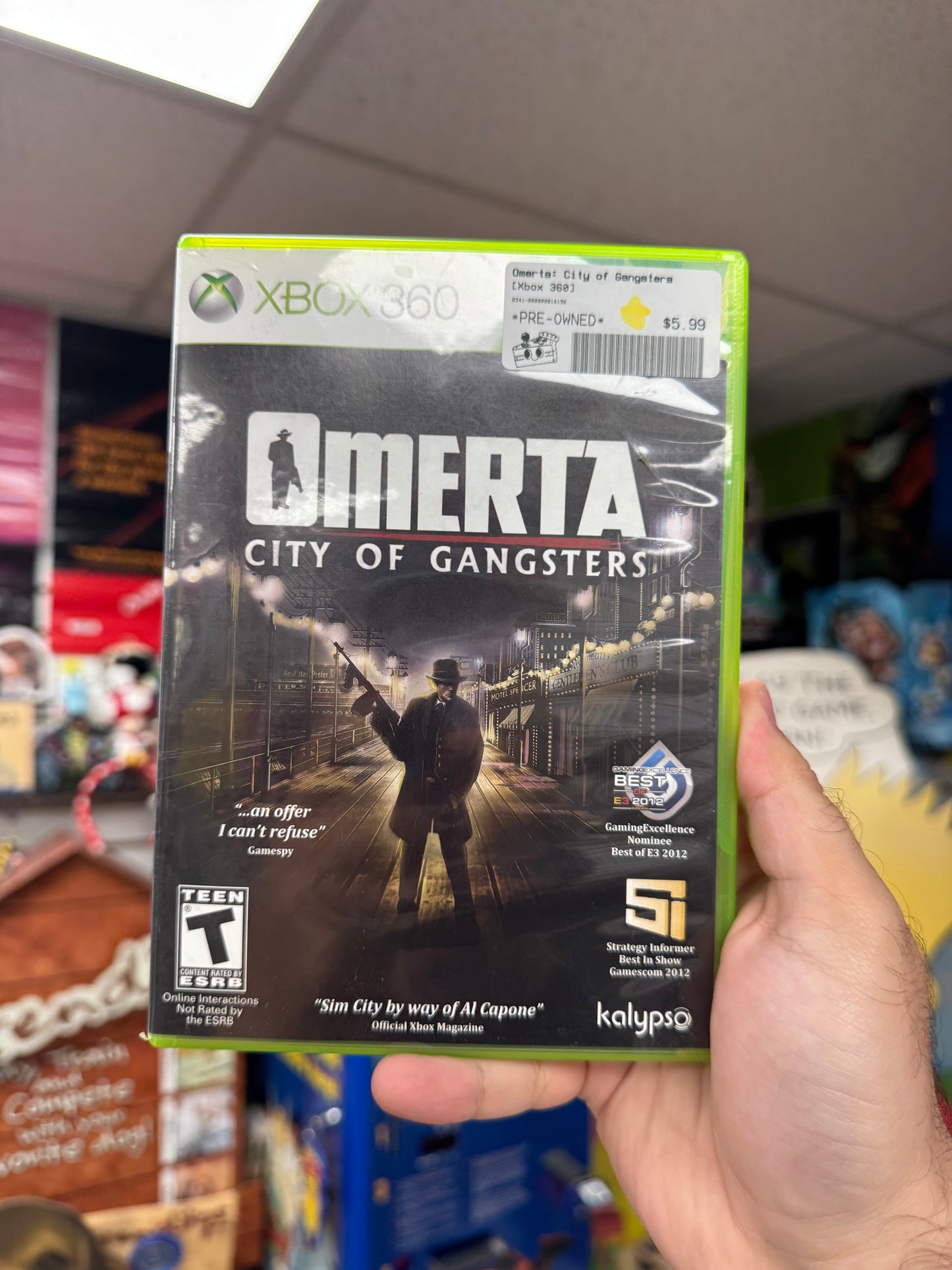 Omerta: City of Gangsters - Xbox 360 CiB
