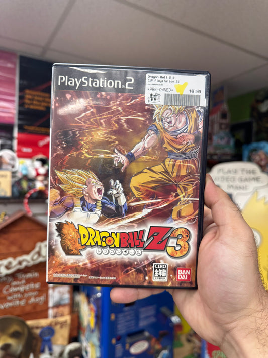 Dragon Ball Z 3 - JP PS2 CiB