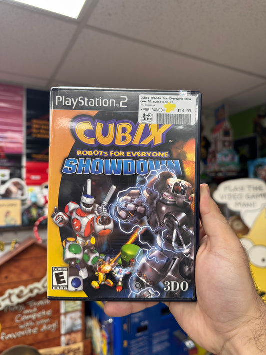 Cubix Robots for Everyone Showdown - PS2 Sealed
