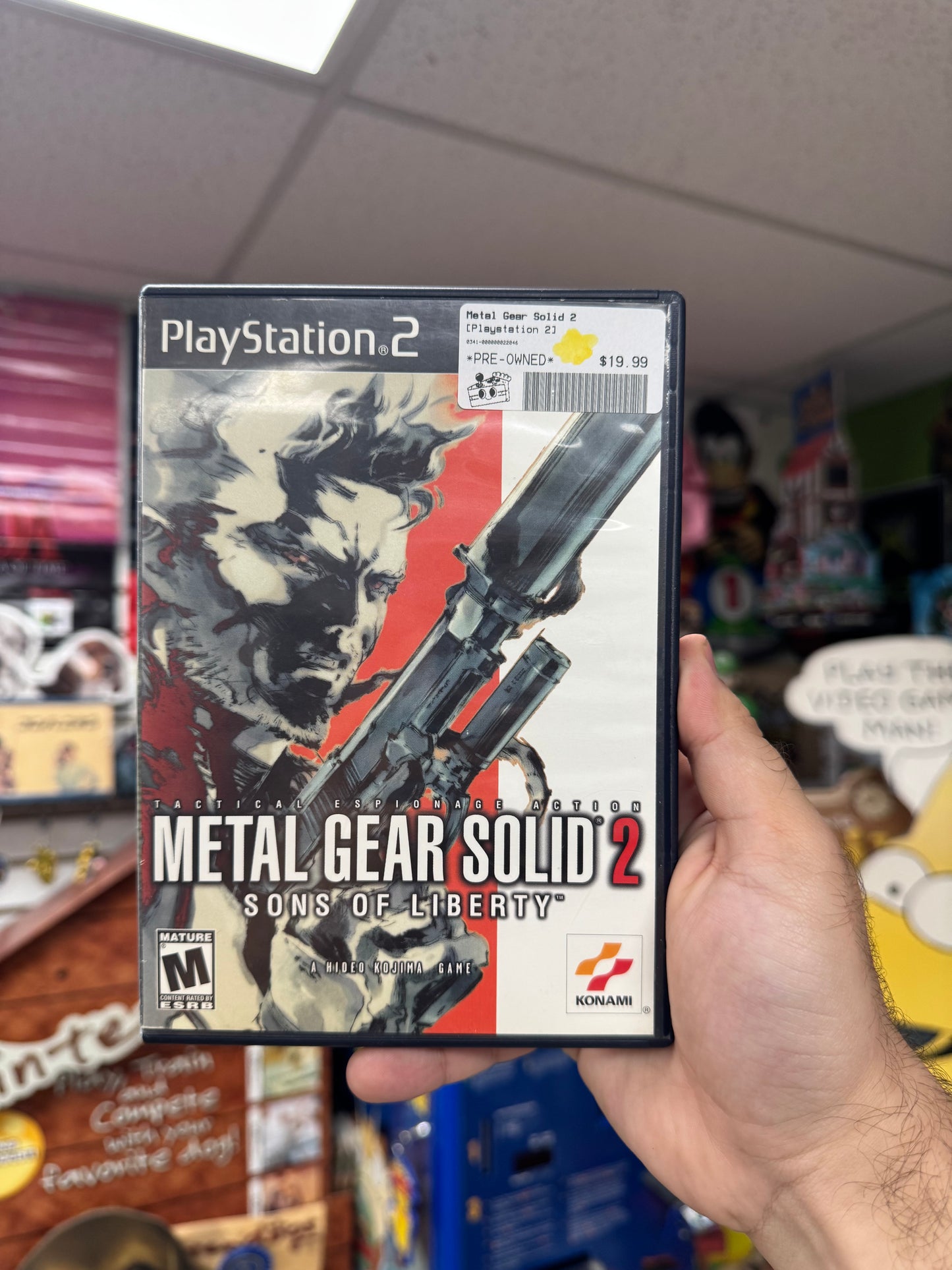 Metal Gear Solid 2 Sons of Liberty - PS2 CiB