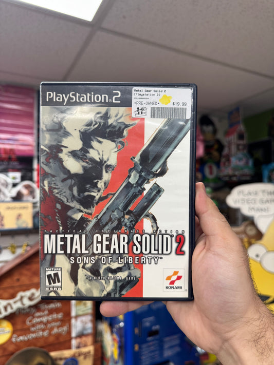 Metal Gear Solid 2 Sons of Liberty - PS2 CiB