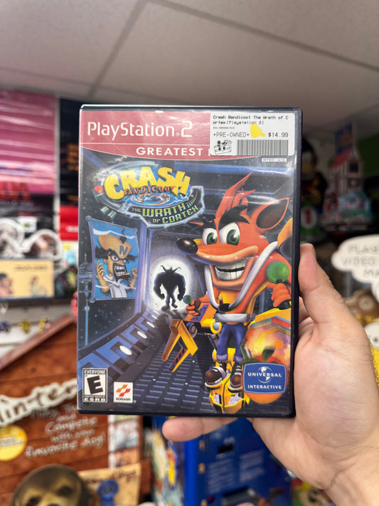 Crash Bandicoot: The Wrath of Cortex [Greatest Hits] - PS2 CiB