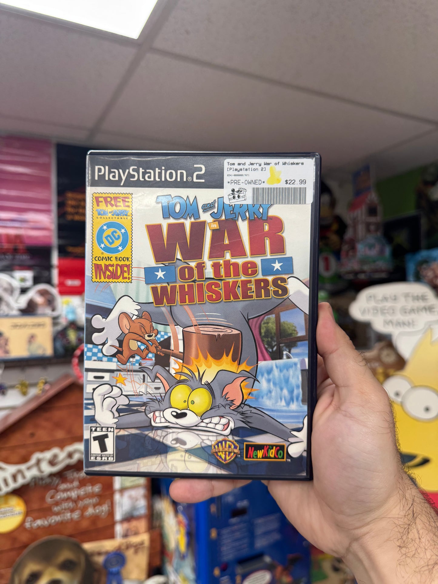 Tom & Jerry War of the Whiskers - PS2 Boxed