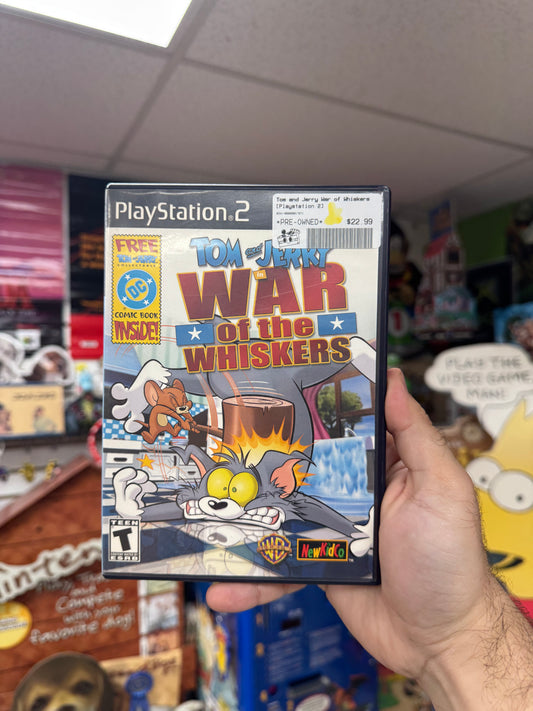 Tom & Jerry War of the Whiskers - PS2 Boxed