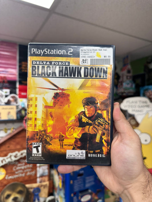 Delta Force Black Hawk Down - PS2 CiB
