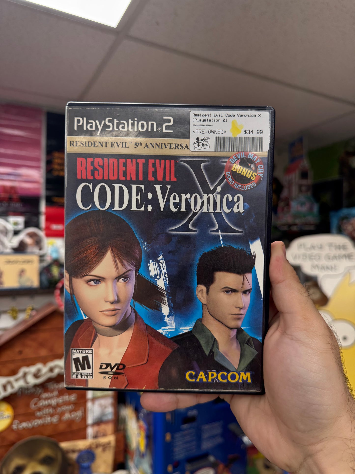 Resident Evil Code Veronica X - PS2 Boxed