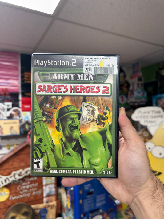 Army Men Sarge's Heroes 2 - PS2 CiB