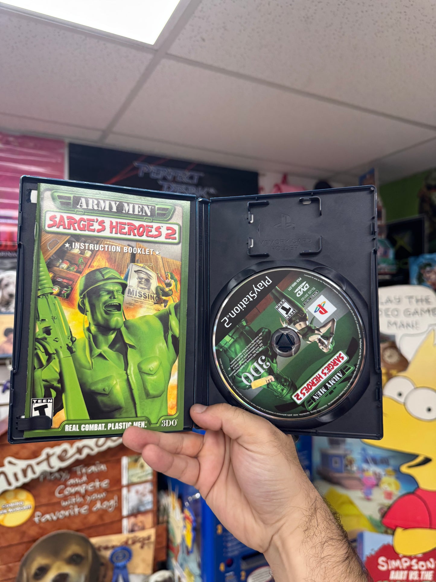 Army Men Sarge's Heroes 2 - PS2 CiB
