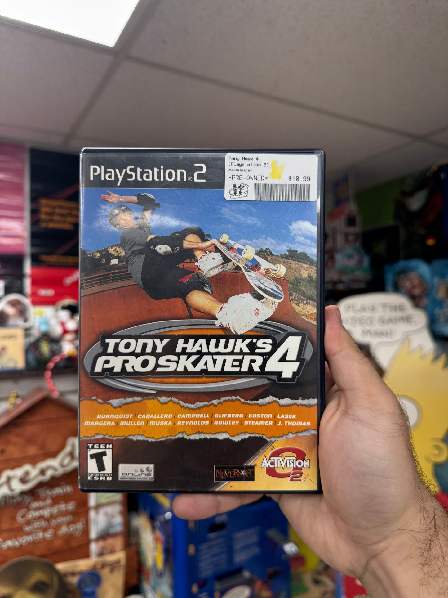 Tony Hawk's Pro Skater 4 - PS2 Boxed
