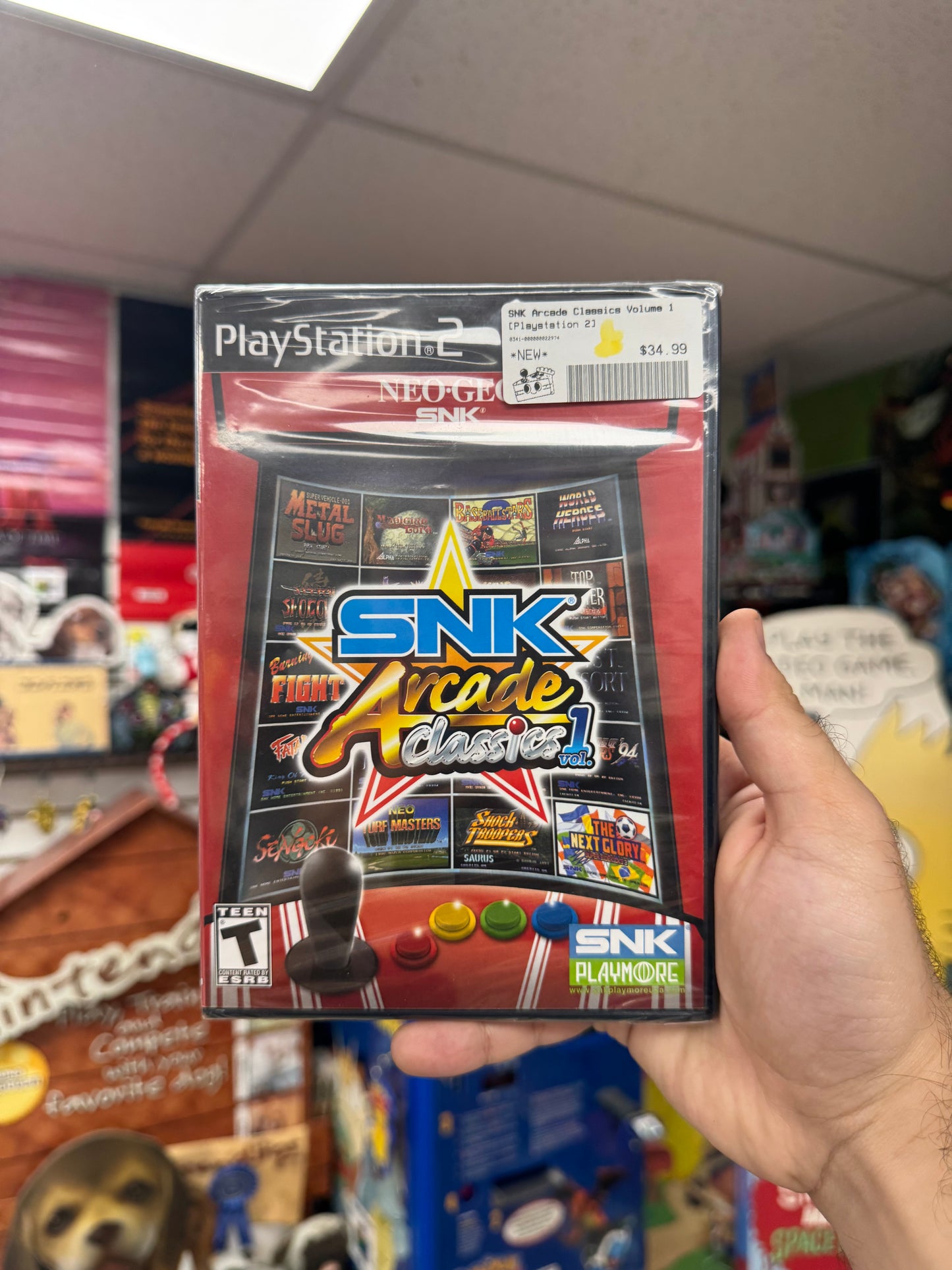 SNK Arcade Classics Volume 1 - PS2 Sealed