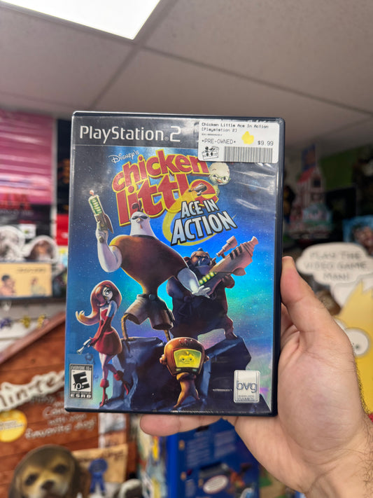 Chicken Little Ace in Action - PS2 CiB