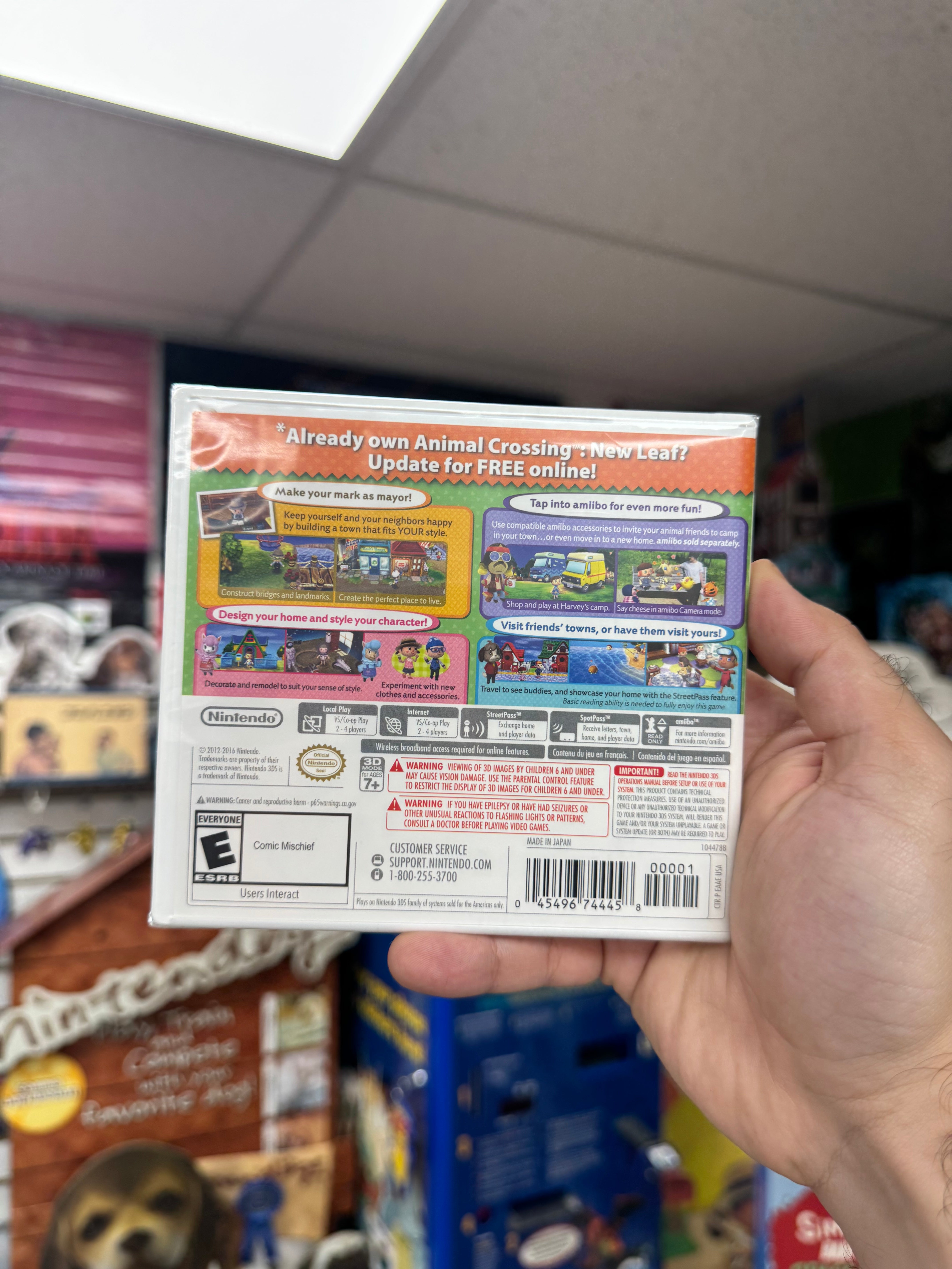 Animal Crossing: New Leaf Welcome Amiibo - 3DS Sealed