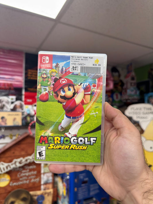 Mario Golf Super Rush - Switch CiB