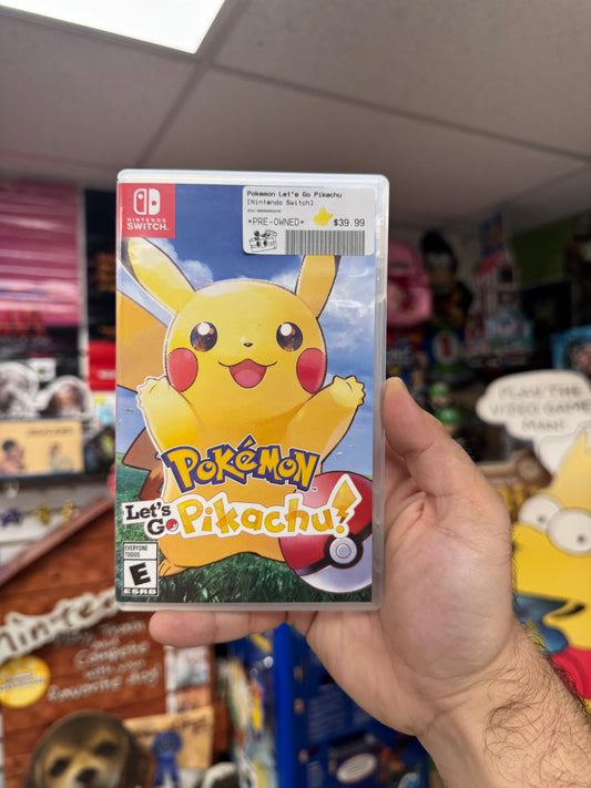 Pokemon Let's Go Pikachu - Switch CiB