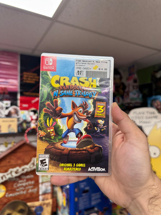 Crash Bandicoot N-Sane Trilogy - Switch CiB