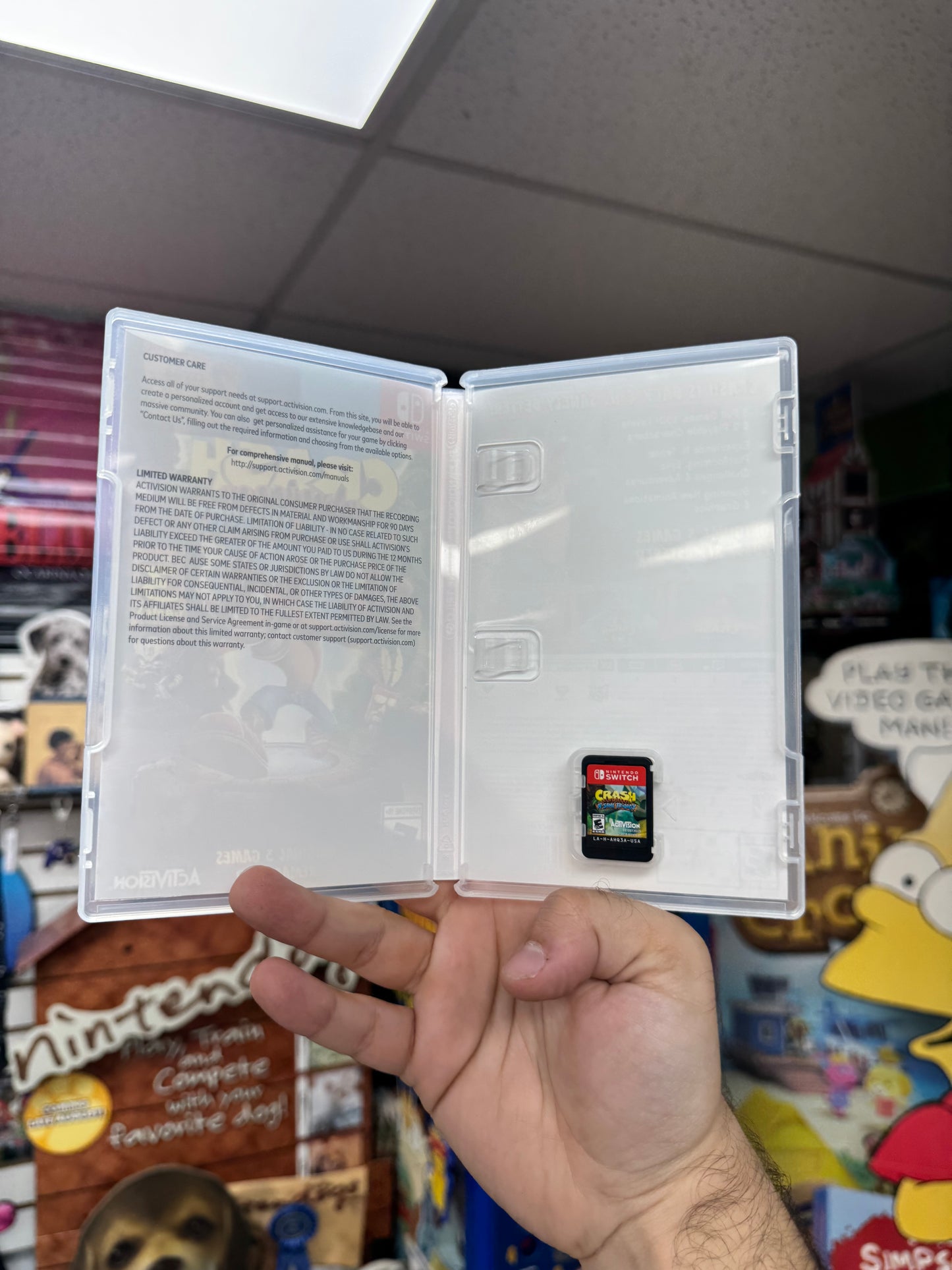 Crash Bandicoot N-Sane Trilogy - Switch CiB
