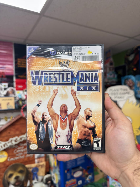 WWE Wrestlemania XIX - Gamecube CiB