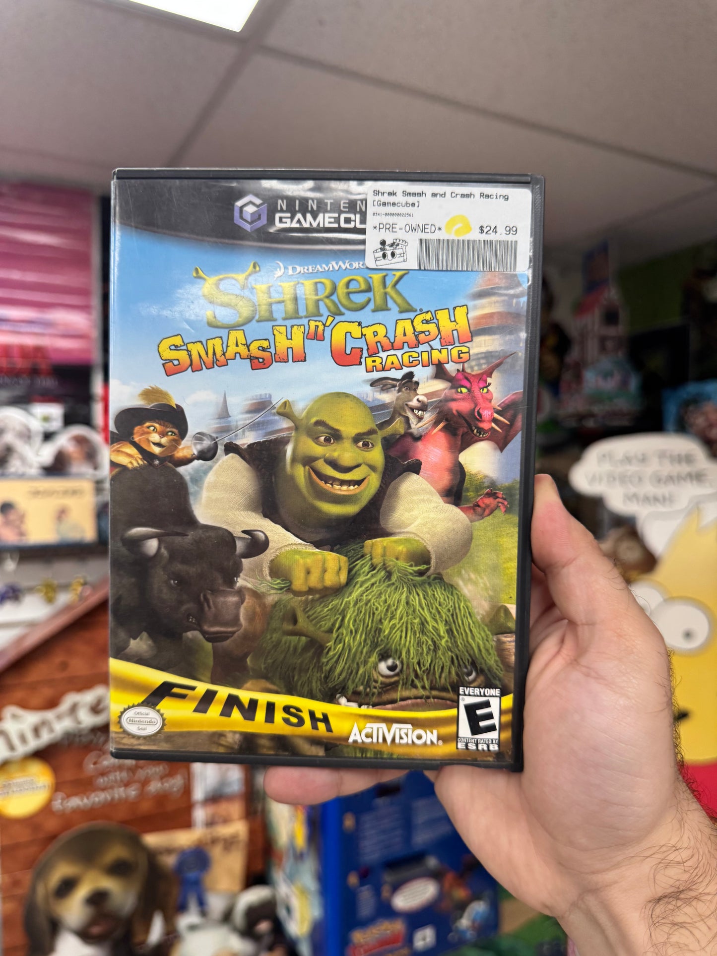 Shrek Smash n' Crash Racing - Gamecube CiB