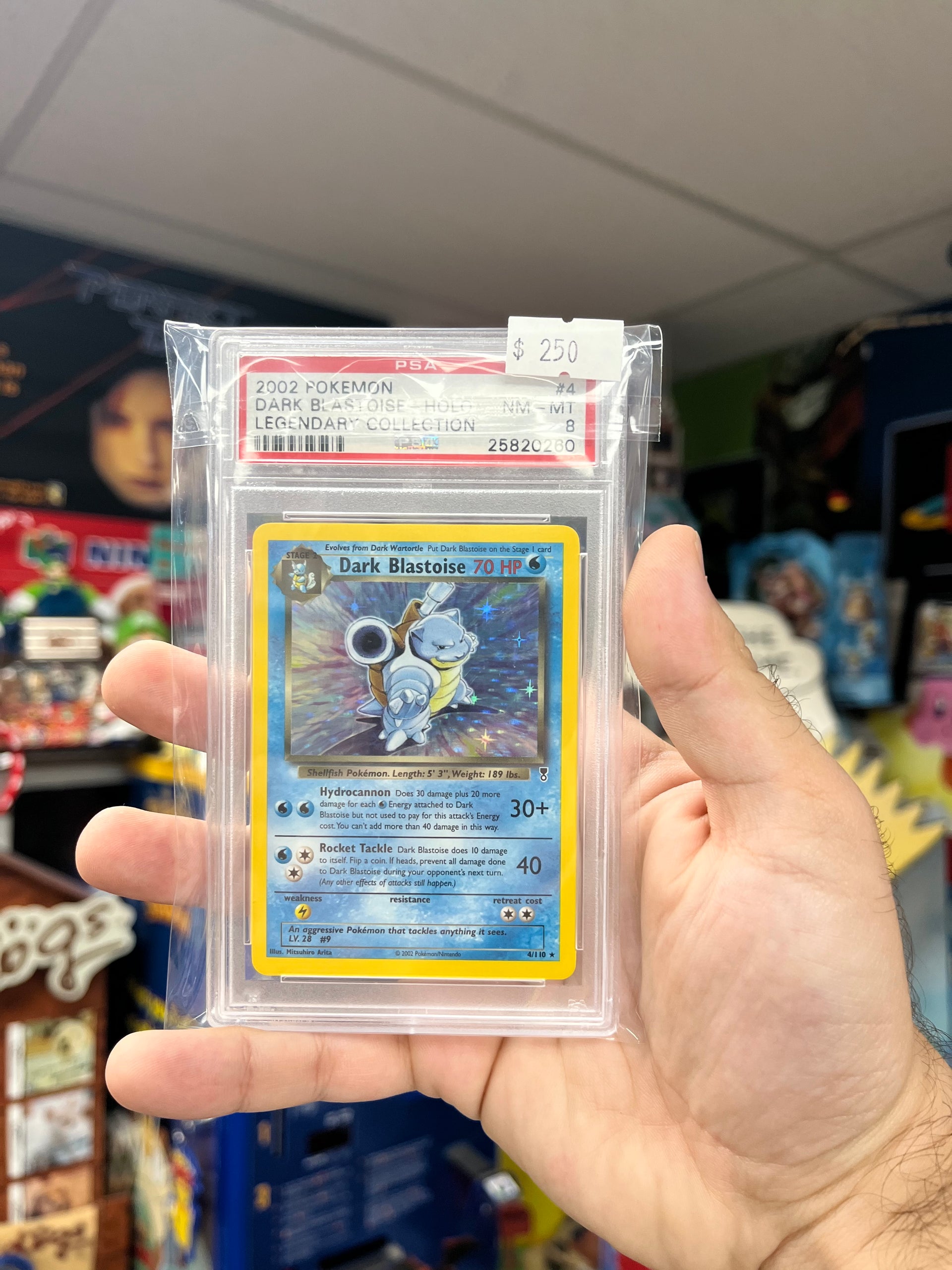 Pokemon TCG Legendary Collection Dark Blastoise Holo