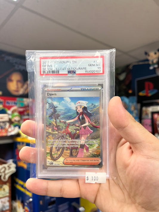 Pokemon TCG Phantasmal Flames - Dawn Special Illustration Rare  PSA 10