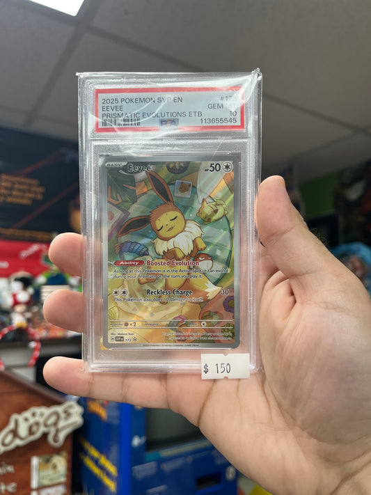 Pokemon TCG Promos - Eevee SVP173 PSA 10