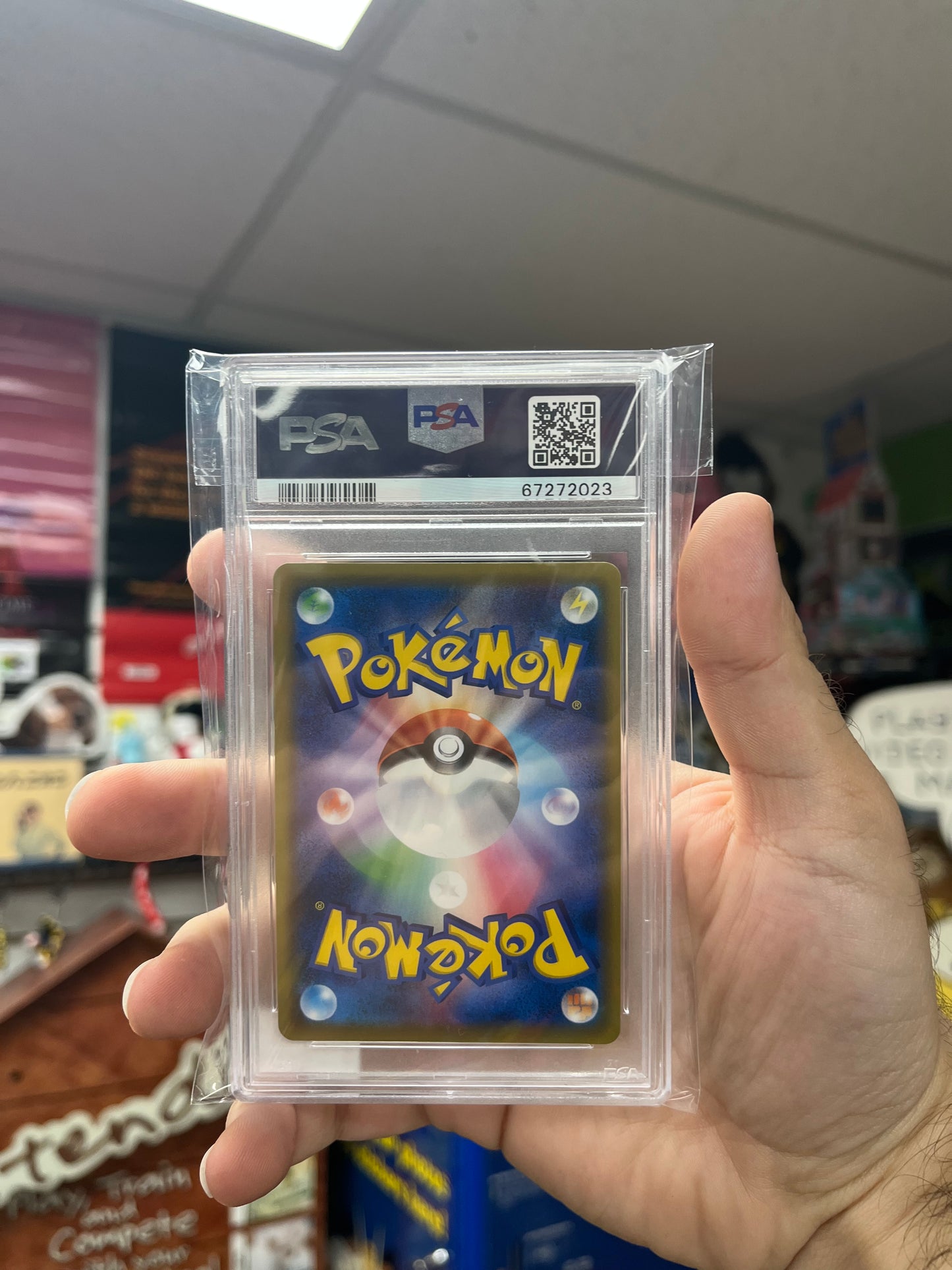 Japanese Pokemon TCG Tag Team GX All Stars - Full Art Umbreon & Dakrai GX PSA 10