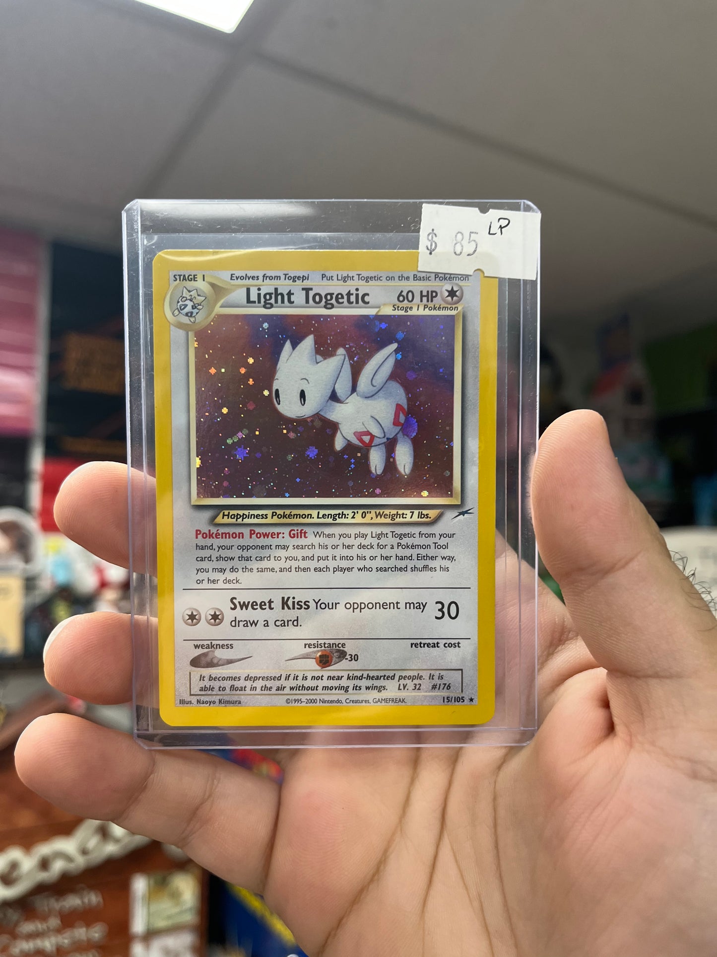 Pokemon TCG Neo Destiny - Light Togetic Holo LP