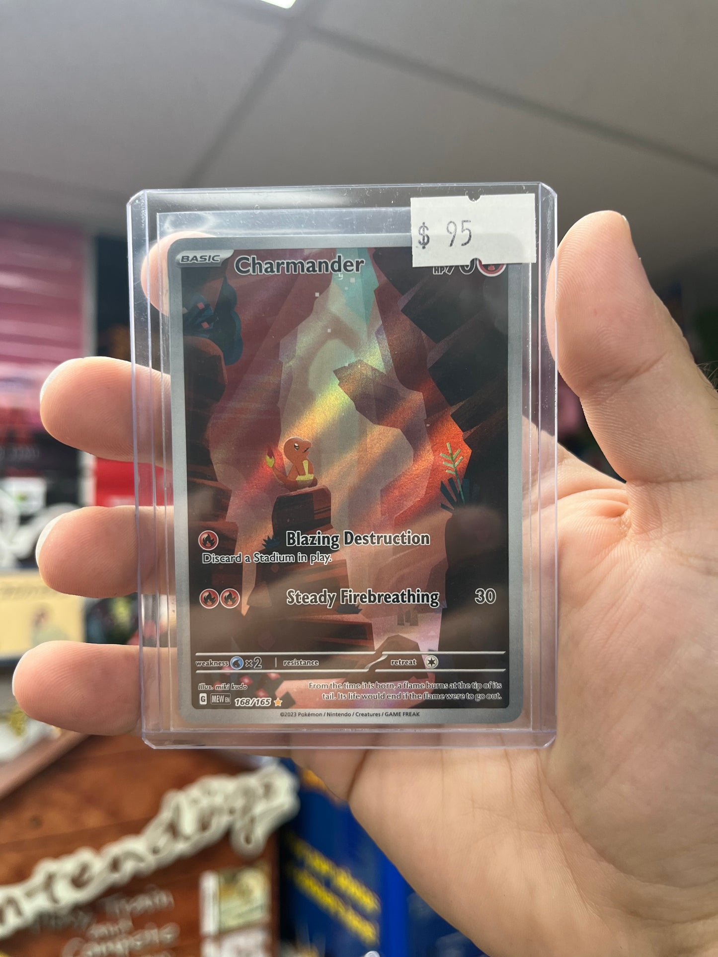 Pokemon TCG 151 - Charmander Illustration Rare